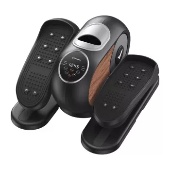 MERACH MR-E32B1 mini-hometrainer, magnetische weerstand, 8 standen, LCD-display, onder het bureau, zwart