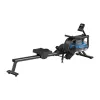 MERACH MR-R10B2 magnetische roeimachine met Bluetooth, 16 weerstandsniveaus, opvouwbaar, LCD-display, zwart