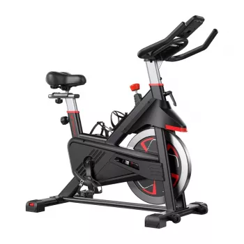 MERACH MR-S38B2-EU hometrainer met magneetweerstand, Bluetooth-connectiviteit en LCD-display