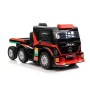 Mercedes Truck + Trailer XMX622B accu-aangedreven speelgoed met LED-verlichting rood LCD