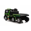Mercedes Truck + Trailer XMX622B Groen LCD accu-aangedreven speelgoed