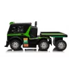 Mercedes Truck + Trailer XMX622B Groen LCD accu-aangedreven speelgoed