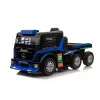 Mercedes Truck + Trailer XMX622B Marineblauw LCD accu-aangedreven speelgoed