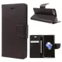 Mercury Apple iPhone X/XS Bravo Diary bruine folio portemonneehoesje