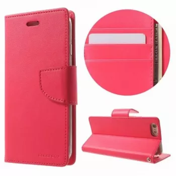 Mercury Apple iPhone X/XS Bravo Diary hot pink folio wallet hoesje