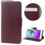 Mercury Apple iPhone X/XS Bravo Diary wine portemonnee hoesje