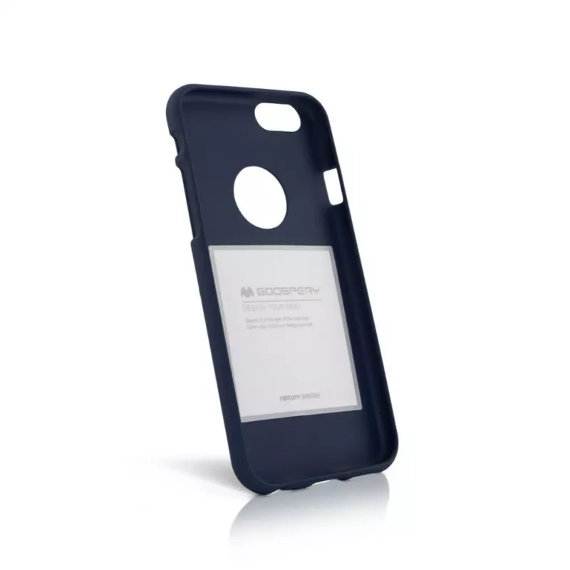 Mercury Apple iPhone X/XS Soft Feeling Jelly Case middernachtblauw