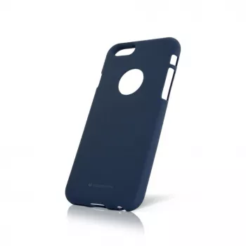 Mercury Apple iPhone X/XS Soft Feeling Jelly Case middernachtblauw