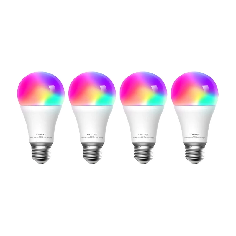 Meross MSL120 WiFi Smart LED-lamp (HomeKit) (vier stuks)