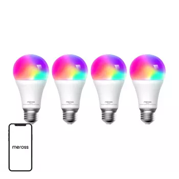 Meross MSL120 WiFi Smart LED-lamp (HomeKit) (vier stuks)