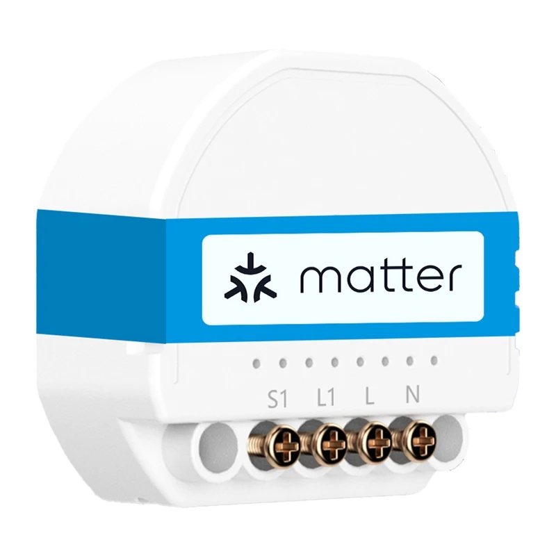 MEROSS MSS815MAQUA-UN Smart Wi-Fi Switch 4-pack (2,4 GHz, US-stekker, geen hub vereist)