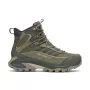 Merrell Moab Speed 2 Thermo Mid WP wandelschoenen - triple black - maat 47