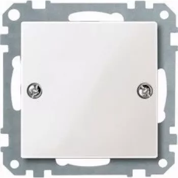 Merten System M 1-voudig frame polarwit glanzend 461819