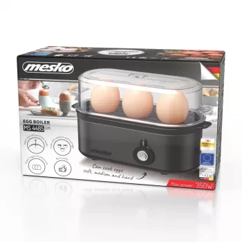 MESKO MS 4485gm eierkoker, 7 eieren, 450 W, donkergrijs