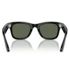 META Ray-Ban Wayfarer smart glasses glossy black, G-15 green lens