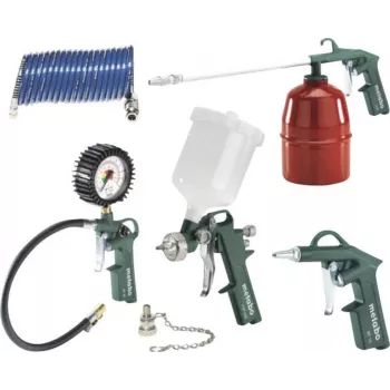 Metabo persluchtgereedschap-set LPZ 7 Set, 7-delig (601586000)