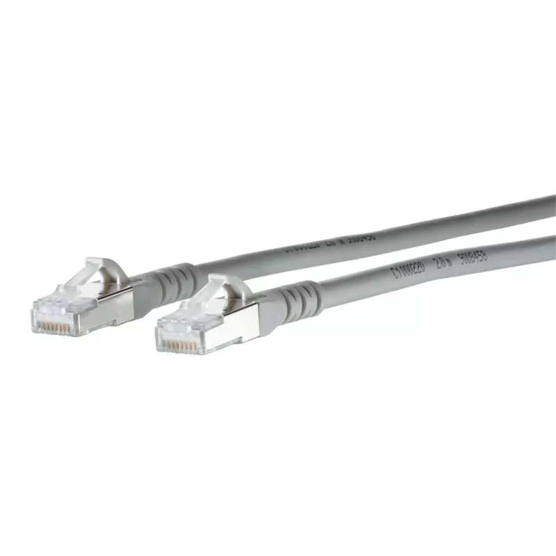 METZ CONNECT 130845D033-E Cat6a S/FTP netwerkkabel, 40 m, grijs