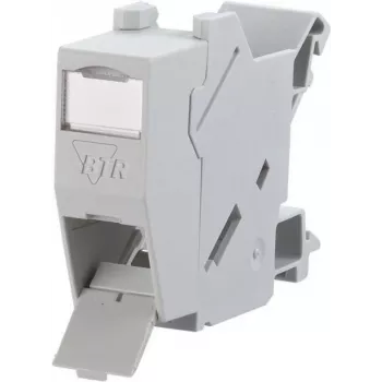 METZ CONNECT BTR E-DAT Module REG 8(8) IP20 Empty - DIN-rail datamodulebehuizing, 1TE, lichtgrijs
