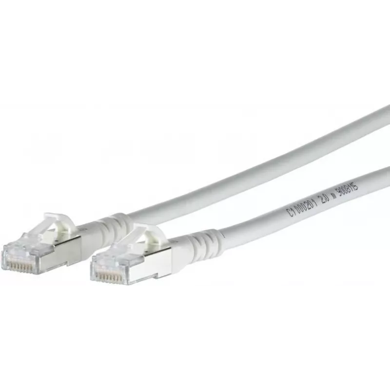 METZ CONNECT 1308455088-E Cat.6A Patchkabel, RJ-45 male naar male, 10GBase-T, vergulde contacten