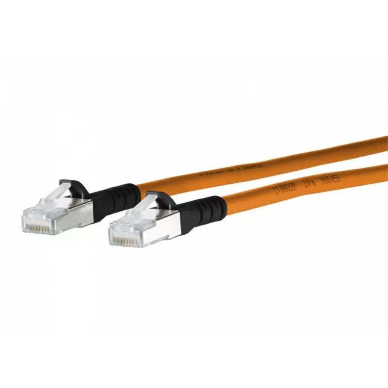 METZ CONNECT Cat6a SF/UTP netwerk-patchkabel 1 m oranje