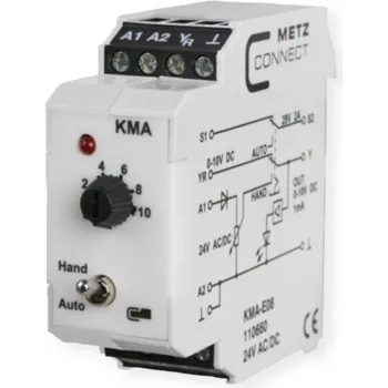 METZ CONNECT KMA-E08 interfacerelais 24 V DC 1 CO 8 A wit 110660