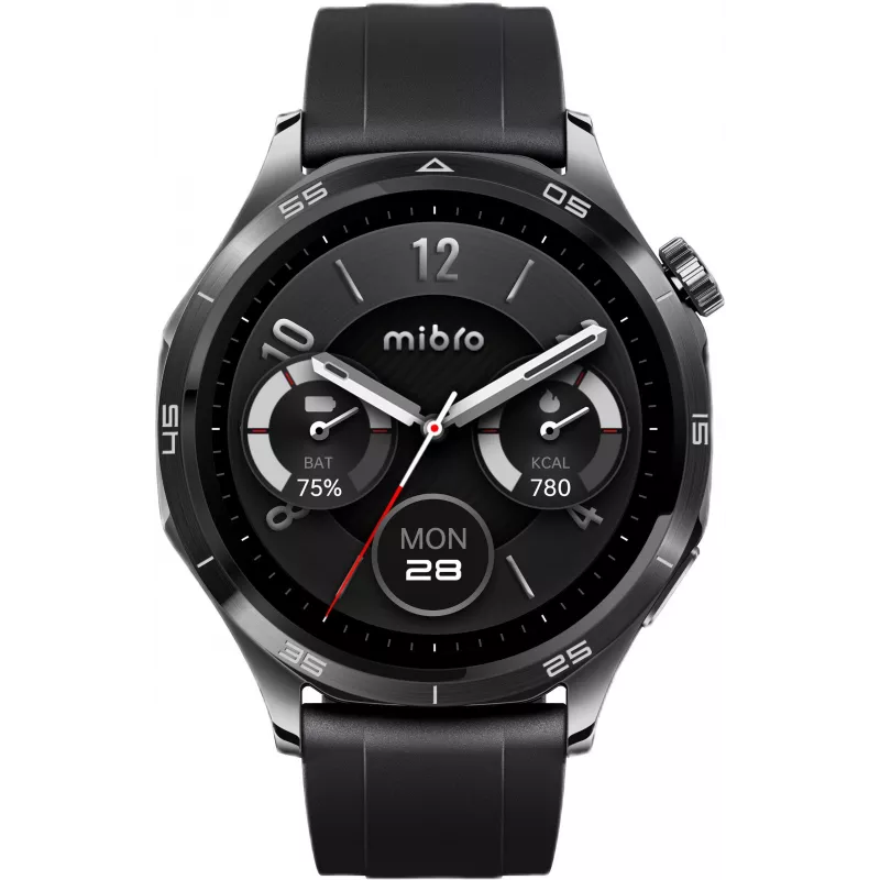 Mibro Watch GT smartwatch, zwart, 2 bandjes