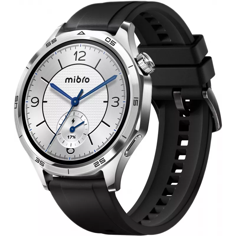 Mibro Watch GT smartwatch, zilver, 2 bandjes