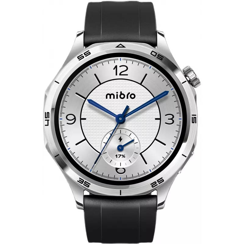 Mibro Watch GT smartwatch, zilver, 2 bandjes