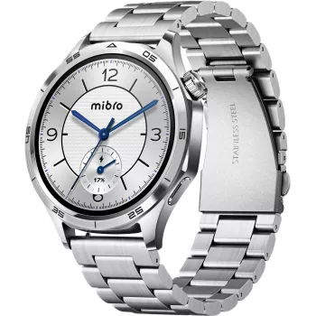 Mibro Watch GT smartwatch, zilver, 2 bandjes