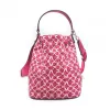 Michael Kor Jet Set Charm small camera crossbodytas dark berry saffiano leer