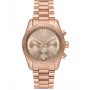 Michael Kors Bradshaw Gen 6 smartwatch MK7217 44 mm roségoud edelstaal