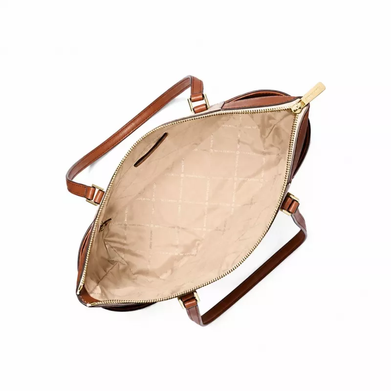 MICHAEL KORS Cece Vanilla dames schoudertas met kettingriem