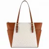 MICHAEL KORS Cece Vanilla dames schoudertas met kettingriem