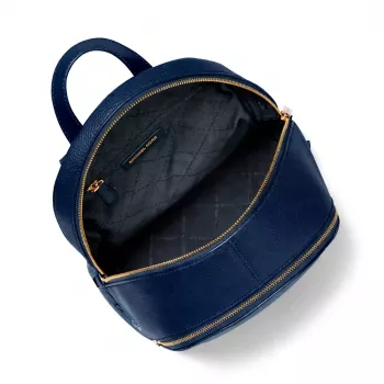Michael Kors Grab Rugzak Navy Saffiano Leer Dames 30x26x13 cm