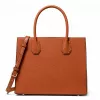 Michael Kors Greenwich saffiano leer schoudertas Luggage 35T2GM9S3LLUG