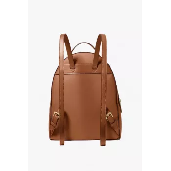 Michael Kors Hudson rugzak luggage brown signature coated canvas dames 35F3G6HB6LLUG
