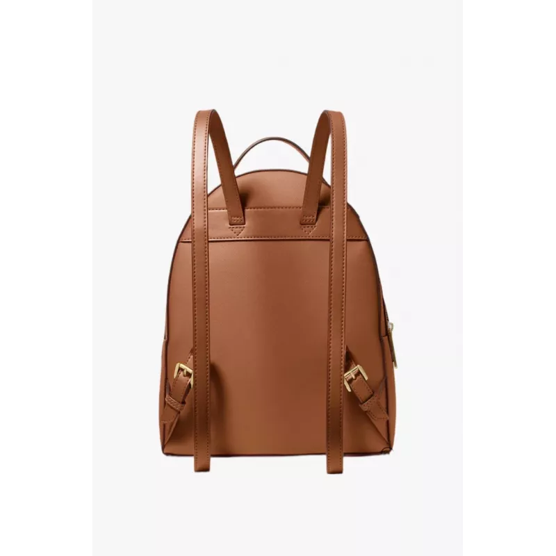 Michael Kors Hudson rugzak luggage brown signature coated canvas dames 35F3G6HB6LLUG