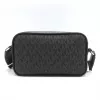 Michael Kors Jet Set crossbodytas zwart Signature coated canvas 35R5S2BC0BBLA
