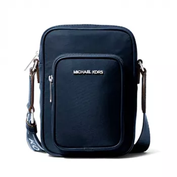 Michael Kors Jet Set crossbody tas navy saffiano leer 35T5S5FC5CNAV