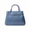 Michael Kors Jet Set crossbody tas navy signature canvas