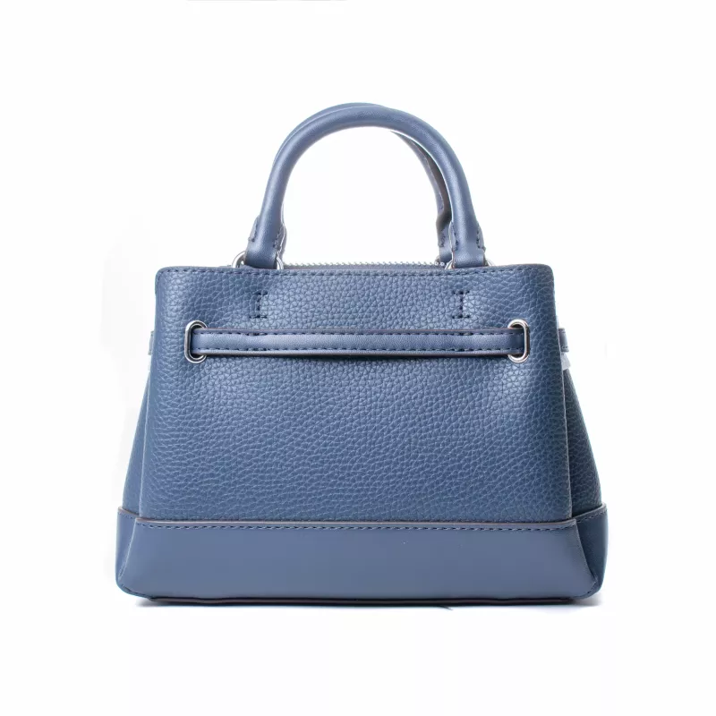 Michael Kors Jet Set crossbody tas navy signature canvas