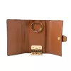 MICHAEL KORS Jet Set Travel kaarthouder bruin signature PVC