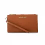 Michael Kors Jet Set Travel Continental Wristlet Wallet 35F8GTVW0LLUG - Saffiano leer, Luggage, goudtint hardware