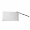 Michael Kors Jet Set Travel Crossbody Tas Zilver Saffiano Leer 35F4STVW3LSIL