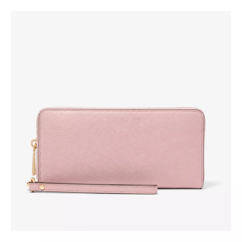 Michael Kors Jet Set Travel Powder Blush Saffiano leren polstasje