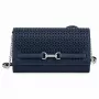 MICHAEL KORS Jet Set Travel Saffiano leren schoudertas marineblauw