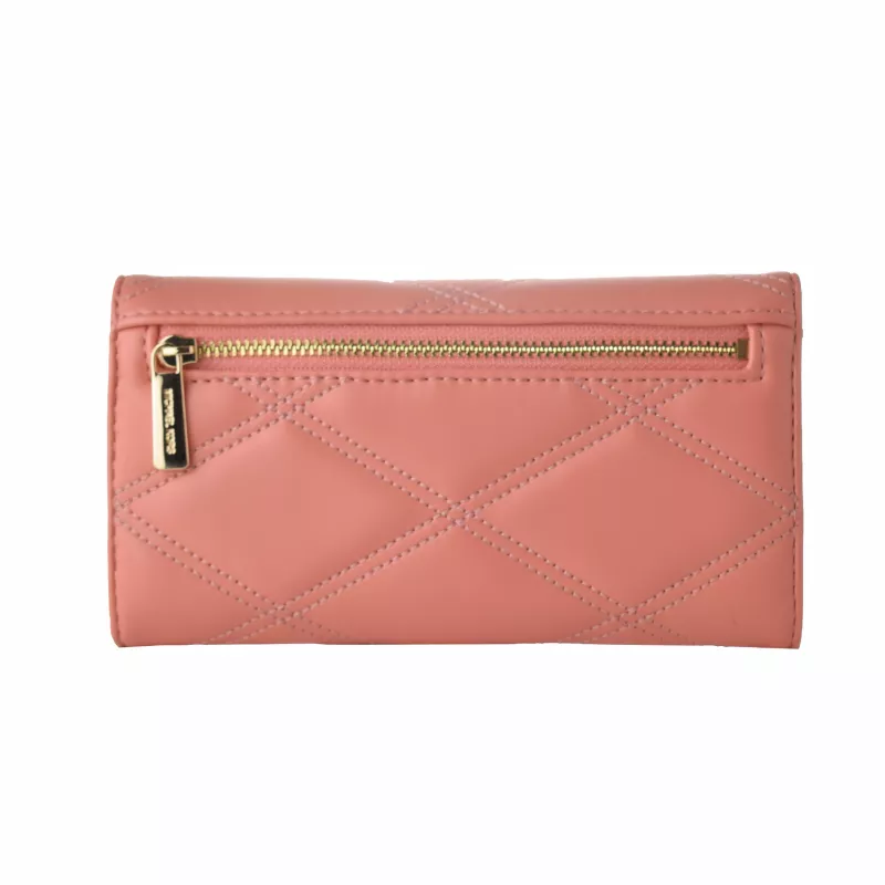 Michael Kors 35S2GTVF3USRT Damesportemonnee, 18x10x1 cm, roze leer