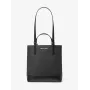 Michael Kors Jet Set Travel saffiano lederen schoudertas zwart 35S4GX9T1BBLA