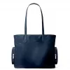 Michael Kors Jet Set Travel tote bag navy saffiano leer 35T5S5FT9CNAV
