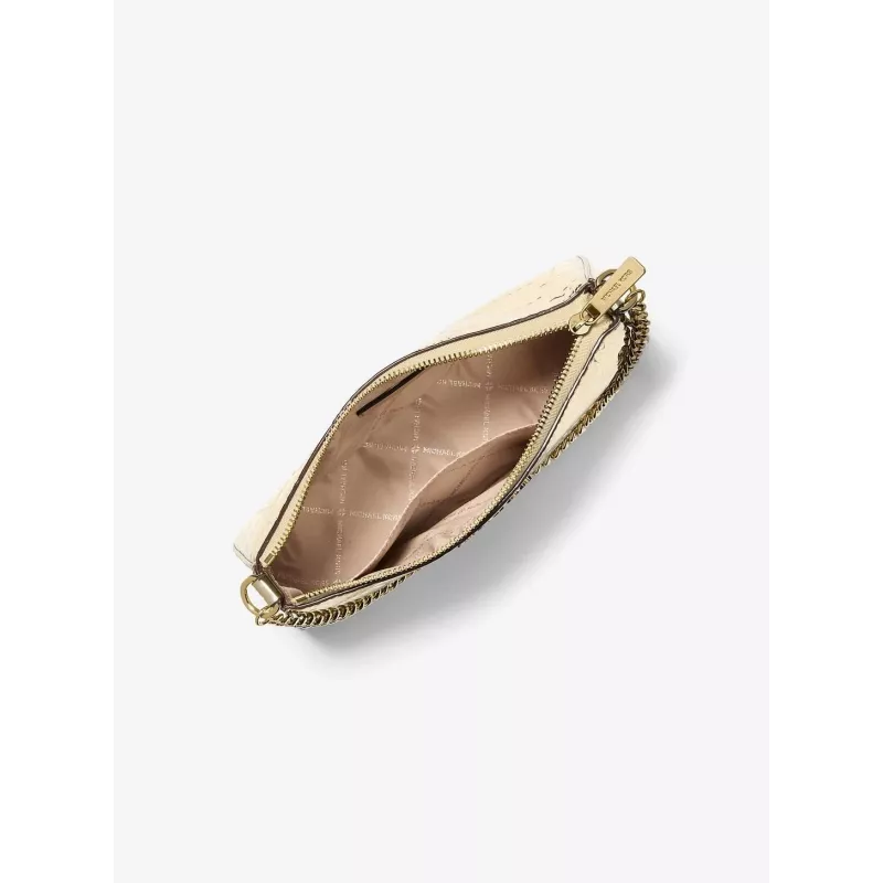 Michael Kors Jet Set Travel toteset met portemonnee - Opal Multi Signature Coated Canvas